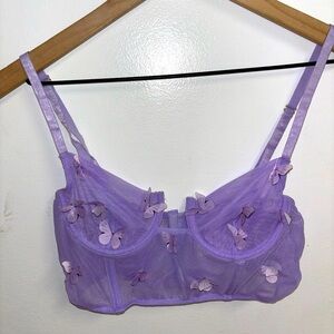 Butterfly Crop Top/ Bralette